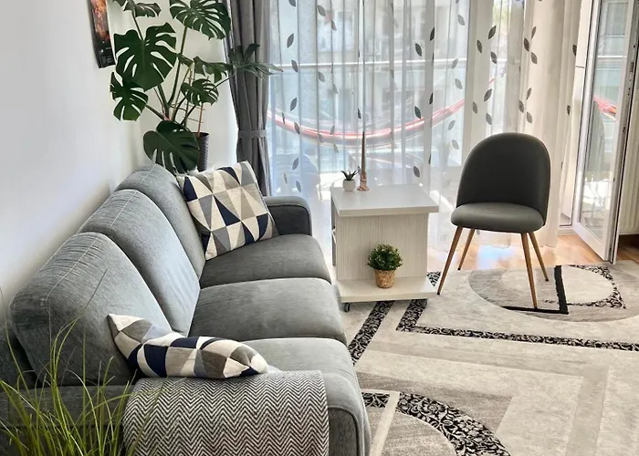 Apartman White Bliss - 1br With Balcony And Parking Bukarest