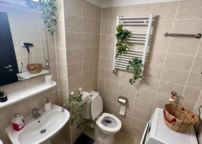 Apartman White Bliss - 1br With Balcony And Parking Bukarest